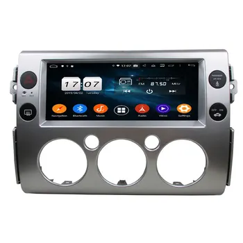 شراء CarPlay DSP PX6 أندرويد 10 مشغل أسطوانات للسيارة لتحديد المواقع لتويوتا FJ كروزر 2007-2017 ستيريو راديو لتحديد المواقع واي فاي بلوتوث 5.0 سهلة الاتصال