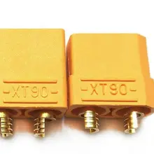 XT90 XT-90 Позолоченный разъем типа «банан» Вилки мужской и женский штепсельные Разъемы разъем провод с силикатной гелевой обмоткой для Батарея