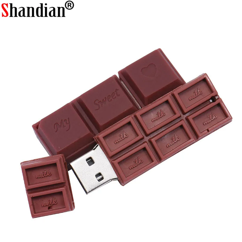 SHANDIAN 16G 4GB 8GB 32GB 64GB реальная емкость милый Картофель фри форма флеш-диск USB 2,0 Флешка Автомобильный ключ карта памяти