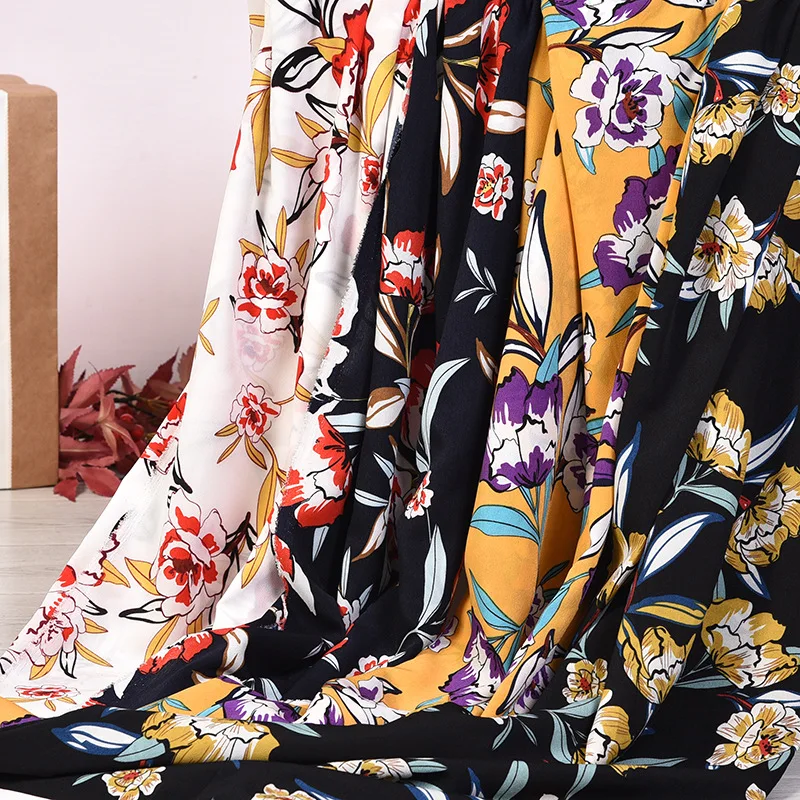 

sewing fabric twisted bubble chiffon dress summer fashion material dropping 75D scarf blouse cosplay DIY craft fabric 1 yard