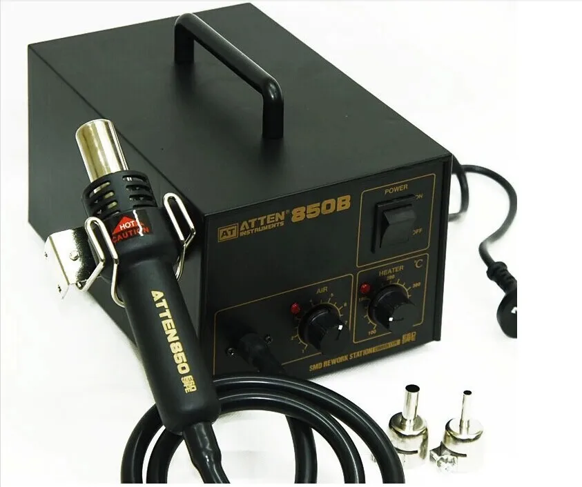 

Free shipping Digital display of hot air gun with power 850B