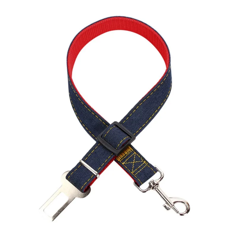 Dog Pets Car Safety Seat Belt Harness Restraint Lead Adjustable Travel Clip