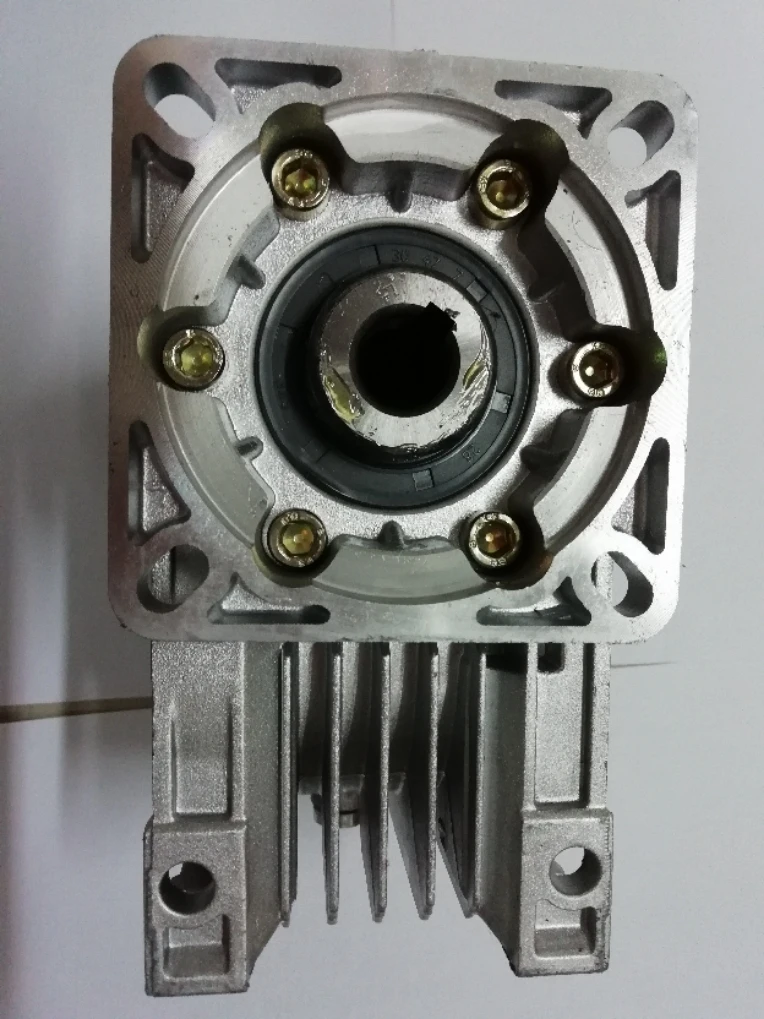 5 1 80 1 worm reducer NMRV040 14 mm Input shaft for Nema34 square