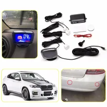 1 Set Universal Car LCD Display 4 Reverse Parking Sensors Backup Radar Car Detector System Kit C45