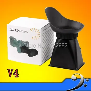 

2pcs V4 LCD Viewfinder 2.8x 3" Magnifier Eyecup Hood Rubber Eyecup for SONY NEX-3 NEX-5 NEX-5
