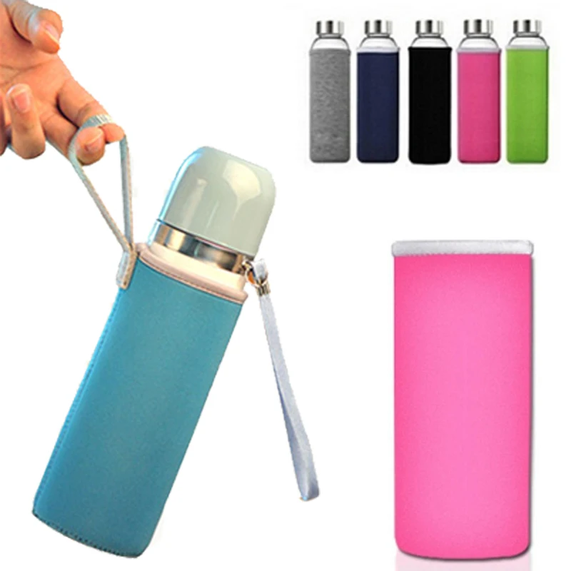 

Sport Water Bottle Cover Cup Neoprene Insulator Sleeve Bag Case Pouch Protection Cup Pouch Practical Portable Vacuum Cup Set