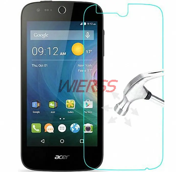Чехол с защитной пленкой для экрана из закаленного стекла Acer Liquid Zest X2 Z220 Jade S Z|case for
