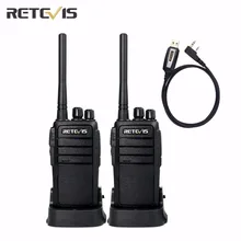 P A ИК Retevis RT21 W A lkie T A lkie + USB прогр A mming c A BLE scr A mbler CTCSS/DCS am A teur R a dio TR A nsceiver UHF Портативный Два w A Y R a dio