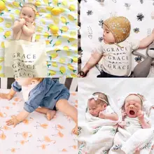 Муслиновая пеленка для новорожденных, детское Пеленальное Одеяло для грудничка, хлопковая муслиновая Пеленка, Bl, идеальный детский душ, подарок для малышей 120*120 см