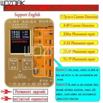 

LCD Digitizer Touch Screen Light Sensor Repair Machine for iPhone 8/8 Plus/X/xs /xr Assembly Photosensitive Repair Data Backup