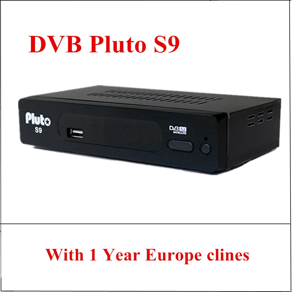 1 год Европа 7 Clines сервер Vmade Pluto s9 цифровой спутниковый ресивер DVB-S2 V7S HD Full 1080P+ USB wifi обновление M3U Youtube V8 - Цвет: S9-CCCAM