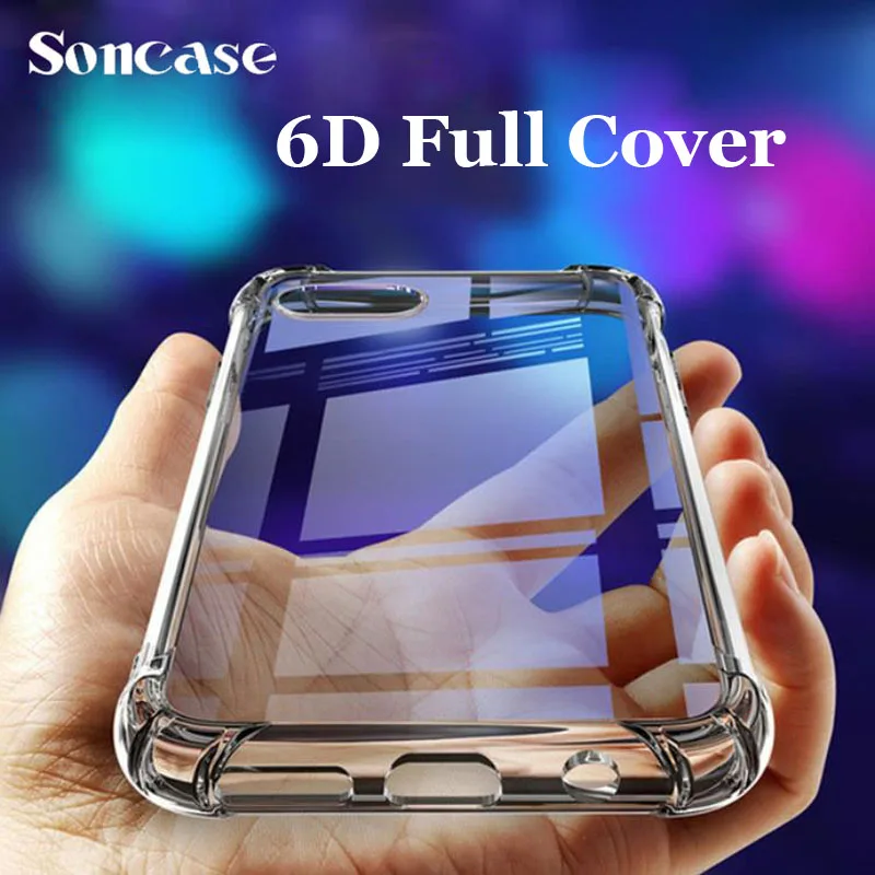 Shockproof Case for Huawei Nova 8 7 6 se 7i 5z 5i 5 pro 4 e 3i 3 Mate 40 30 20 Lite 10 Soft TPU Transparent Back Cover | Мобильные
