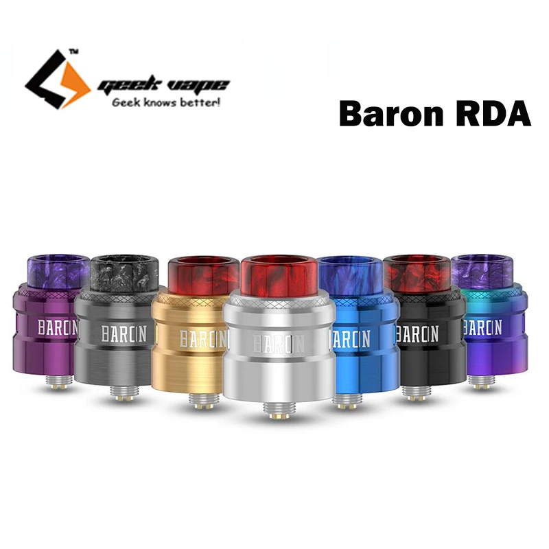 

Geekvape RDA atomizer Geekvape Baron Squonk RDA Multifunctional airflow system RDA 24 mm RDA