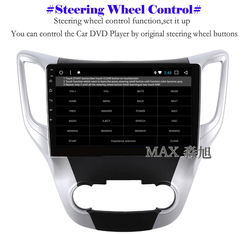 Sale MAX Android 8.1.0 Car DVD Player For Changan CS35 / Chana CS35 Car Radio RDS GPS Navigation Free Map 4G WiFi Bluetooth Call 10