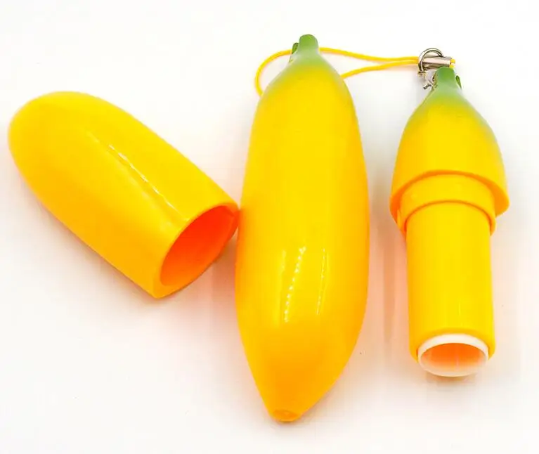 5 шт./лот банановый узор пустая помада бальзам для губ тюбик контейнер 12,1 мм творческие трубки бальзам для губ контейнеры