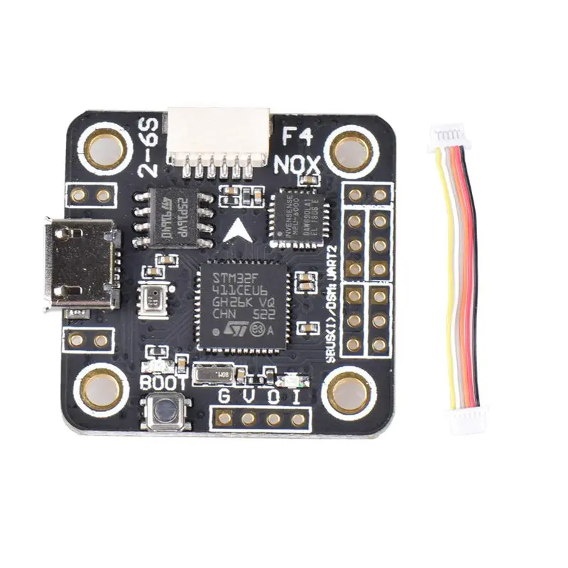 20*20 мм Betaflight F4 Noxe Контроллер полета AIO OSD BEC w/ LC фильтр барометр для RC моделей
