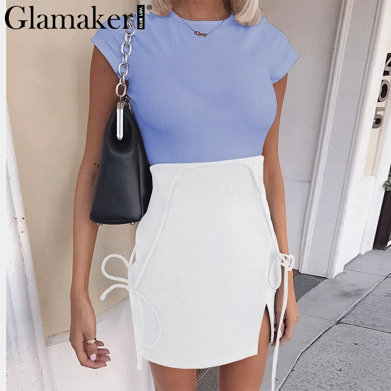 Glamaker أسود مثير straped bodycon النساء اللباس الصيف الشارع الشهير انقسام قصيرة حزب اللباس أنيقة الدانتيل يصل البسيطة اللباس vestidos