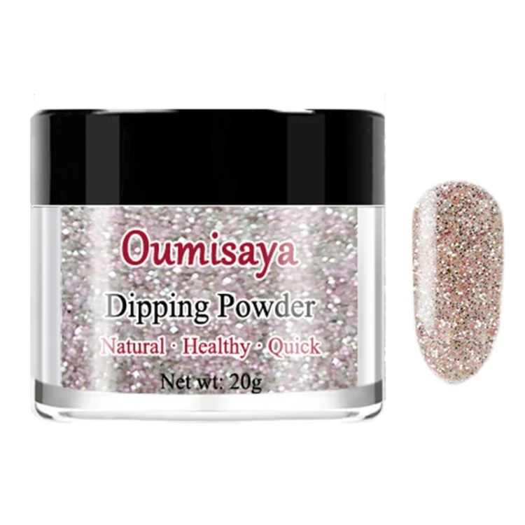 20 г/шт. Oumisaya Nail Dip порошок цвета, Dip системы первой необходимости, без запаха и здоровый(нет необходимости УФ/светодиодный светильник лампы лечения - Цвет: D026