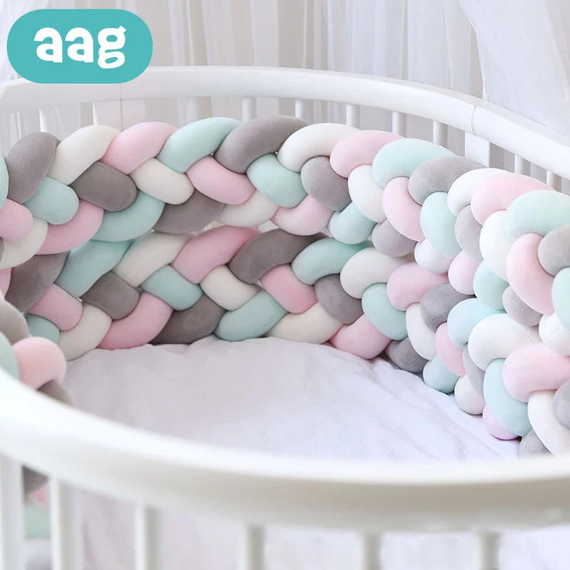 AAG 2 M 4 strand бампер для детской кровати ручная работа узелковая тесьма плетение