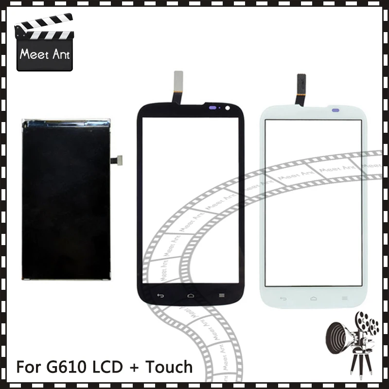 

New High Quality 5.0'' For Huawei Ascend G610 Lcd Display With Touch Screen Digitizer Sensor