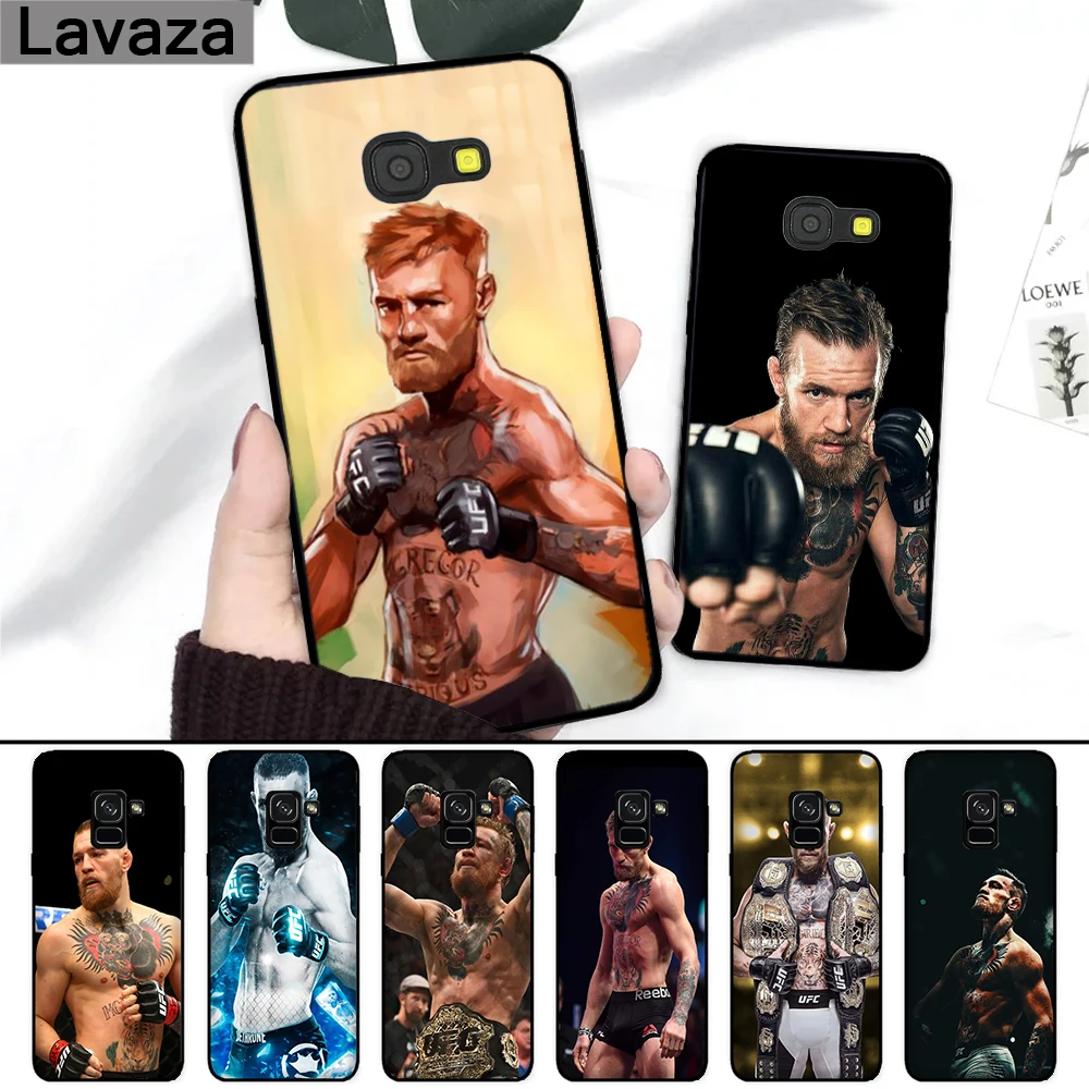Lavaza Конор Макгрегор UFC новинка силиконовые чехлы Чехол для Samsung A3 A5 2016 2017 A6 плюс A7 A8