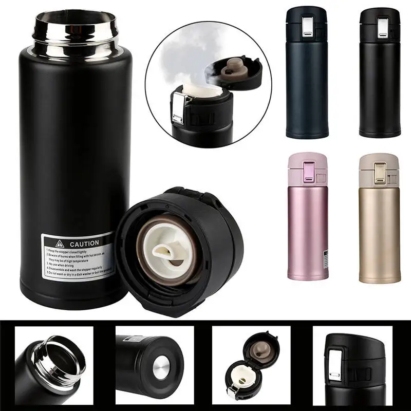 

350ml Stainless Steel Thermal Bottle Insulated Bottle Coffee Holder Kettle Travel Drink Bottle Insulation Water Bottle Kettle