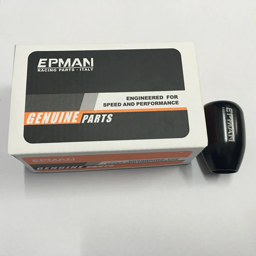 Epman Universal Car Manual Shift Knob Gear Shift Shifter Lever Aluminum Handle 6 Speed EPSK019S6