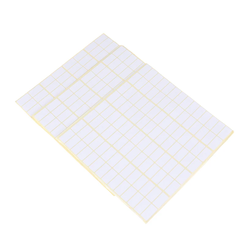 1680pcs A Lot 10*20mm Blank White Sticker Labels Small Paper Adhesive Label Stickers Writable Note Sticker Tag Crafts