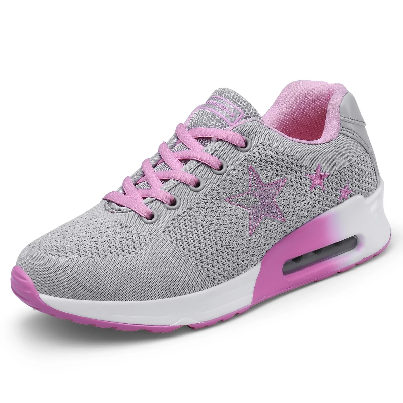 Tenis feminino теннисные туфли женские дышащие Спортивные кроссовки Deportivas Mujer Zapatillas Спортивная уличная прогулочная обувь для женщин 4