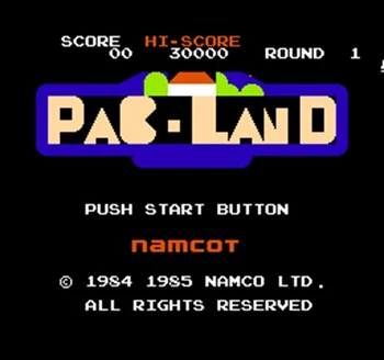 

Pac-Land Region Free 8 Bit Game Card For 72 Pin Video Game Player