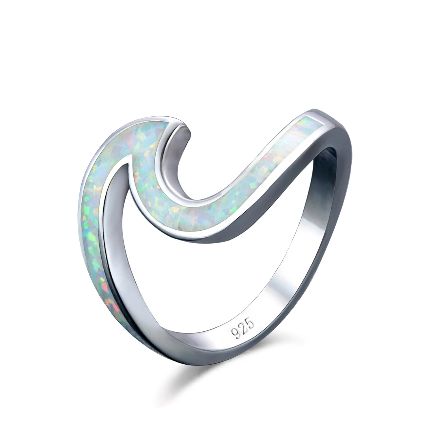 Женское кольцо из серебра 925 пробы с натуральным огненным опалом|fine jewelry|jewelry wedding