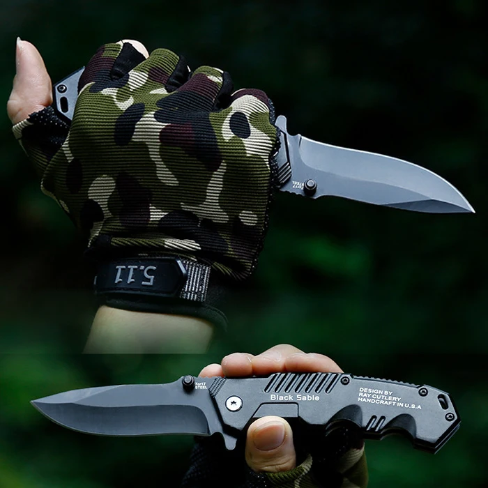 Tactical Folding Pocket Knife Survival Hunting Camping Blade Knives Faca Inox Supervivencia Militar Navajas Vouwmes Canivetes
