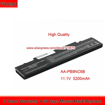 

High Quality 11.1V 5200mAh AA-PB9NC5B AA-PB9NC6B Battery for Samsung NP-R519 NP-R428 NP-RC530 AA-PB9NS6B AA-PL9NC6B R468 PC