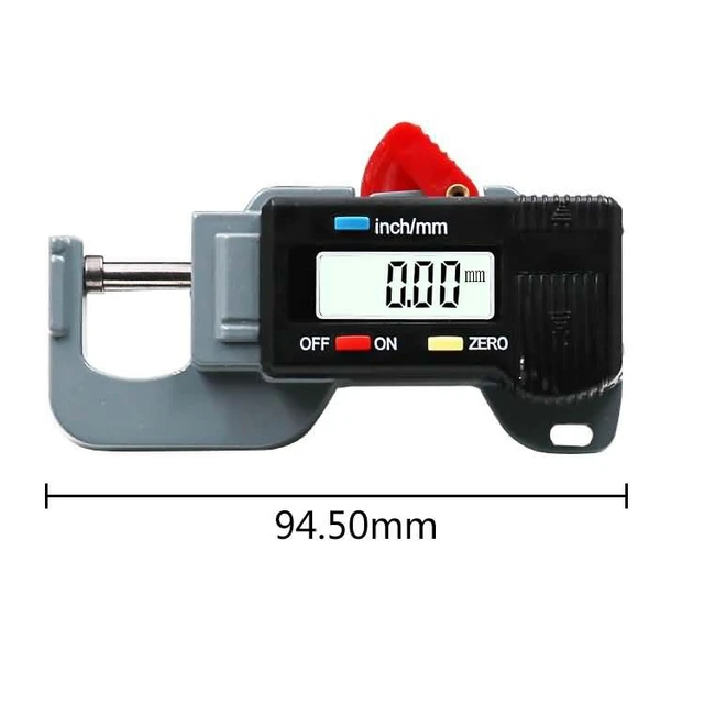 Cyfrowy LCD miernik grubości mikrometr 0-12 7x25x0 01mm 0 005-cal poziome papier gumowy szerokość tkaniny narzędzia pomiarowe tanie i dobre opinie VLASOV Digital LCD Thickness Gauge Micrometer 0-12 7x25x0 01mm 0 005-inch Hor 0-12 7mm 0 5 0 01mm 0 005 0 03mm 0 001 Cyfrowy LCD miernik grubości mikrometr 0-12 7x25x0 01mm 0 005-cal poziome papier gumowy szerokość tkaniny narzędzia pomiarowe tanie i dobre opinie VLASOV Digital LCD Thickness Gauge Micrometer 0-12 7x25x0 01mm 0 005-inch Hor 0-12 7mm 0 5 0 01mm 0 005 0 03mm 0 001