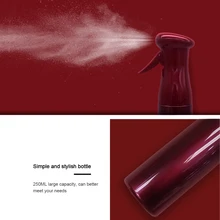 2 цвета 250 мл Hair красивый распылитель спрей для укладки волос Бутылки для воды Парикмахерская Цветы воды опрыскиватель