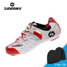 Sidebike Professional Women Cycling Shoes Lightweight Highway Bike Bicycle Shoes Female Self-lock Road Cycling Shoes Ciclismo