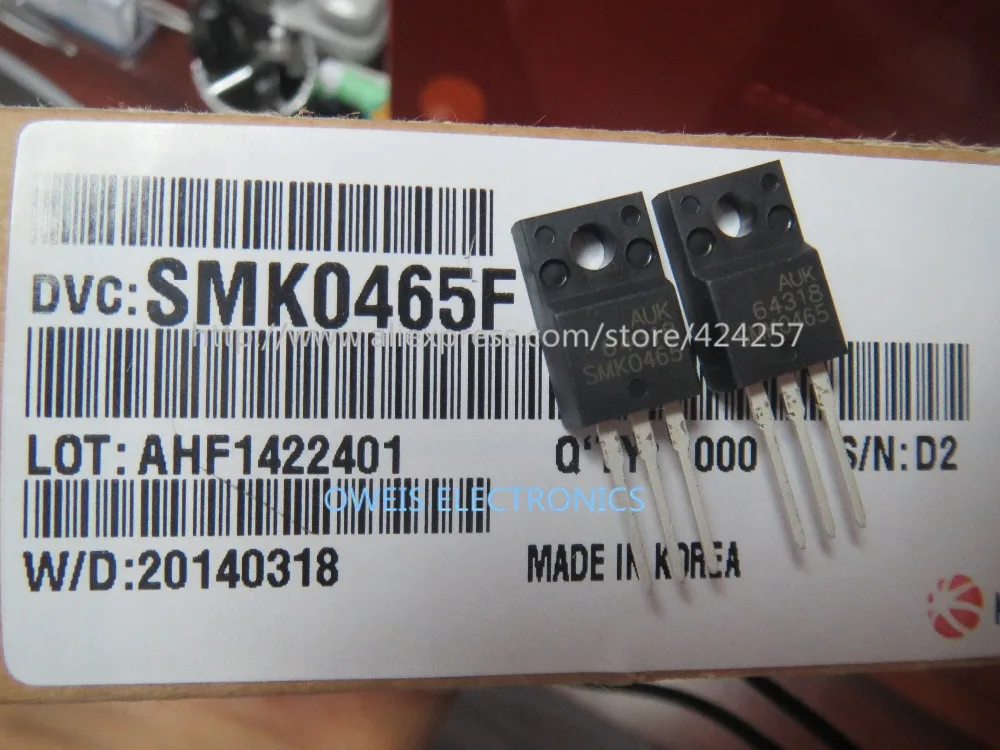 50-unids-SMK0465F-SMK0465-svf4n65f-svd4n65f-4N65-4N65F-FQPF4N65C-4A ...