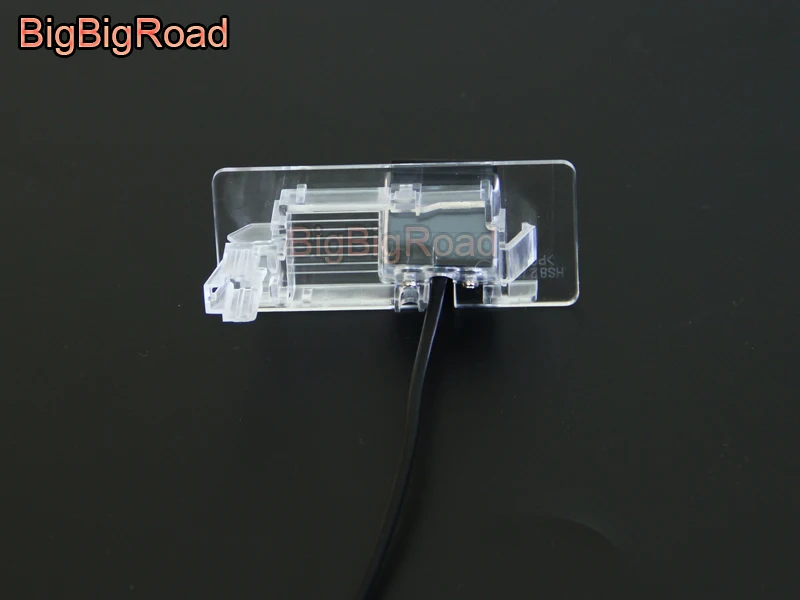 BigBigRoad Car Rear View Reverse Backup Parking CCD Camera For skoda Octavia 3 yeti (no spare wheel on the door) waterproof (28)