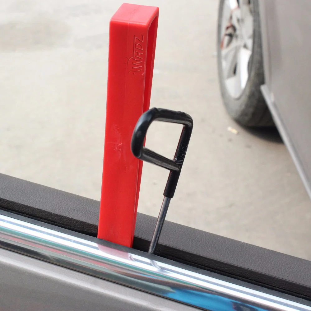  23pcs Auto Body Dent Removal Paintless Dent Repair Tool Kit for Car Door Ding Hail Repair Crowbar H