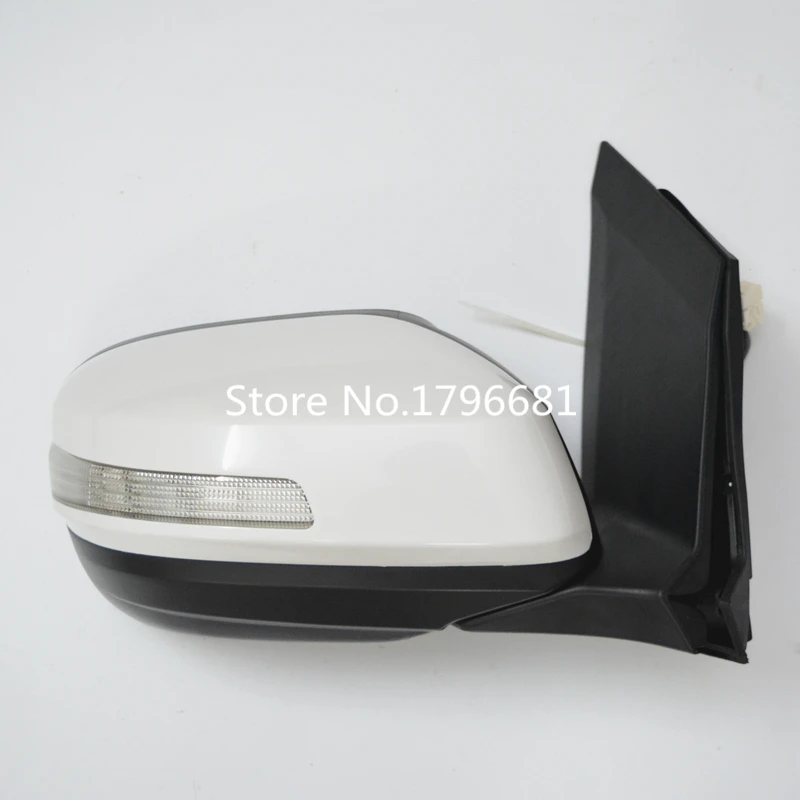 

CAPQX Auto folding turn with LED ligthts Rearview mirror for HONDA CITY 2009 2010 2011 2012 2013 7Pins