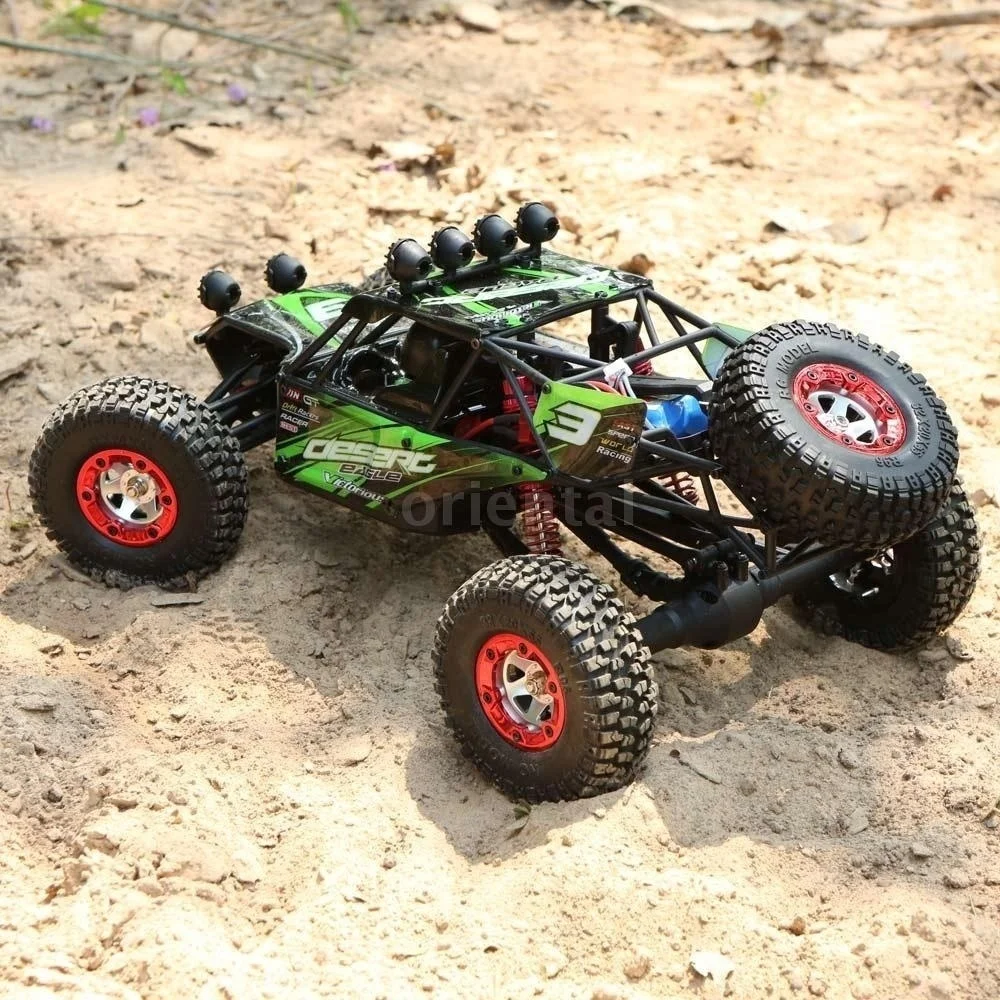 40KM/h Remote Control Car 4WD 1:12 2.4G Full Scale Desert Off-road RC Car Carros Control Remoto