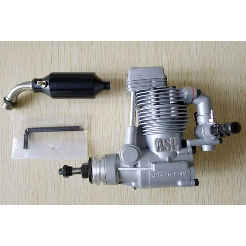 

ASP three-leaf FS61AR fixed-wing four-stroke methanol 61-class model aircraft engine, stroke 20mm, speed 2500-11500rpm