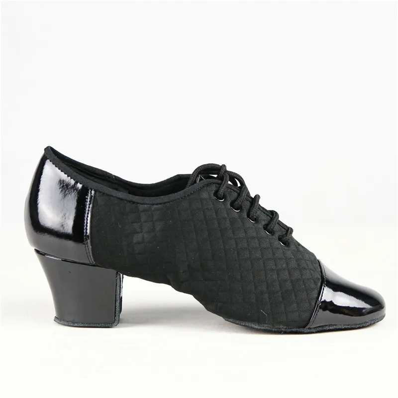 Women BD Dance Latin Shoe BD T326B Golden Black Split Sole Ladies