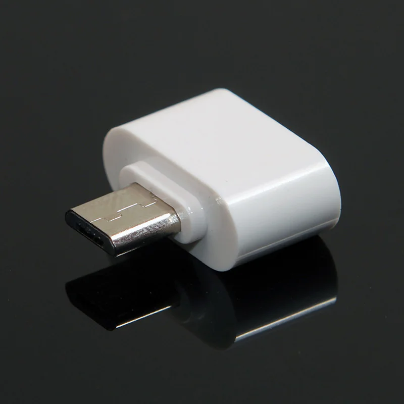 PCTONIC Micro USB OTG адаптер мини размер MicroUSB к USB2.0 A Тип Женский конвертер Кабель