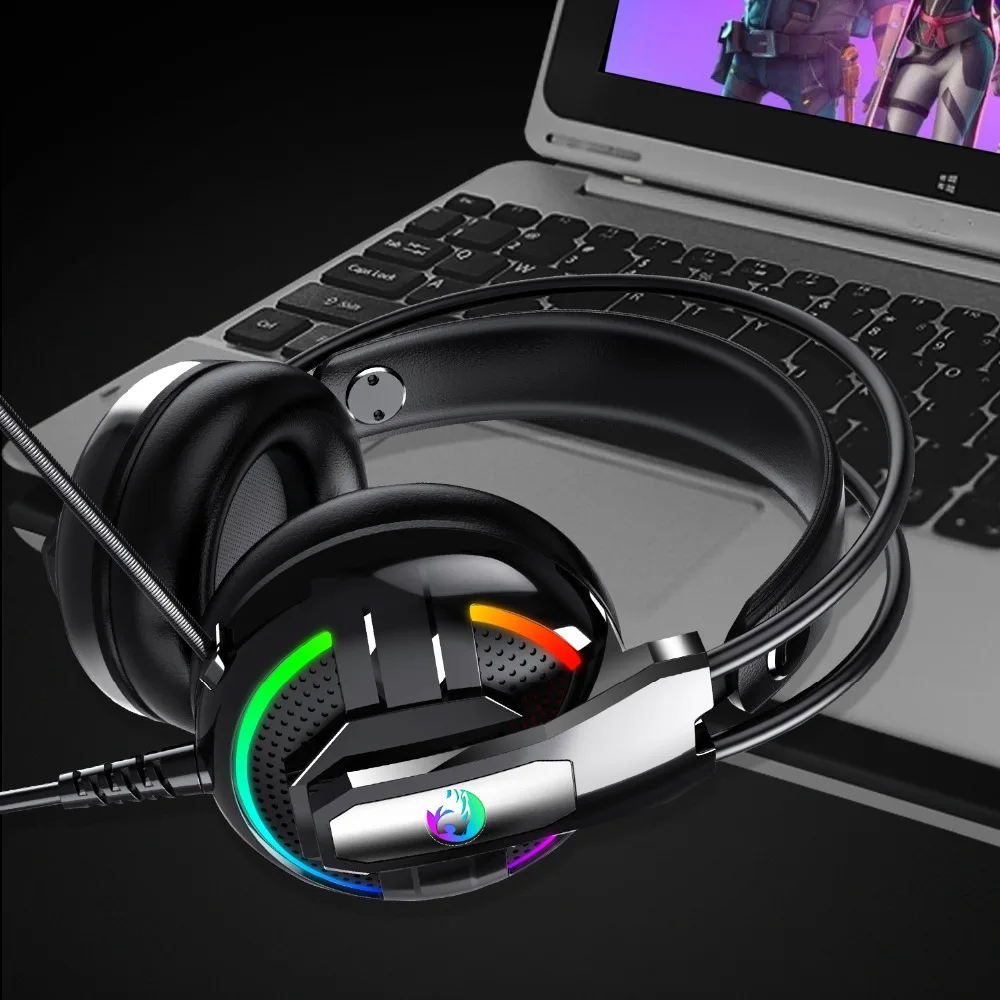 Фото Наушники A18, стереогарнитура для игр, бас, Hi-Fi наушники с поддержкой микрофона 3,5 мм, AUX для ПК, видеоигр №2