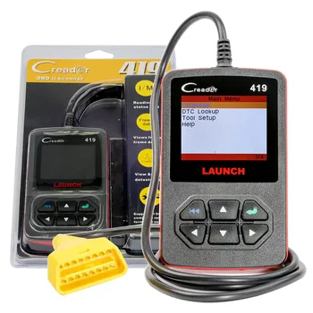 

Launch CReader 419 DIY Scanner OBDII/EOBD Auto Diagnostic Scan Tool Code Reader