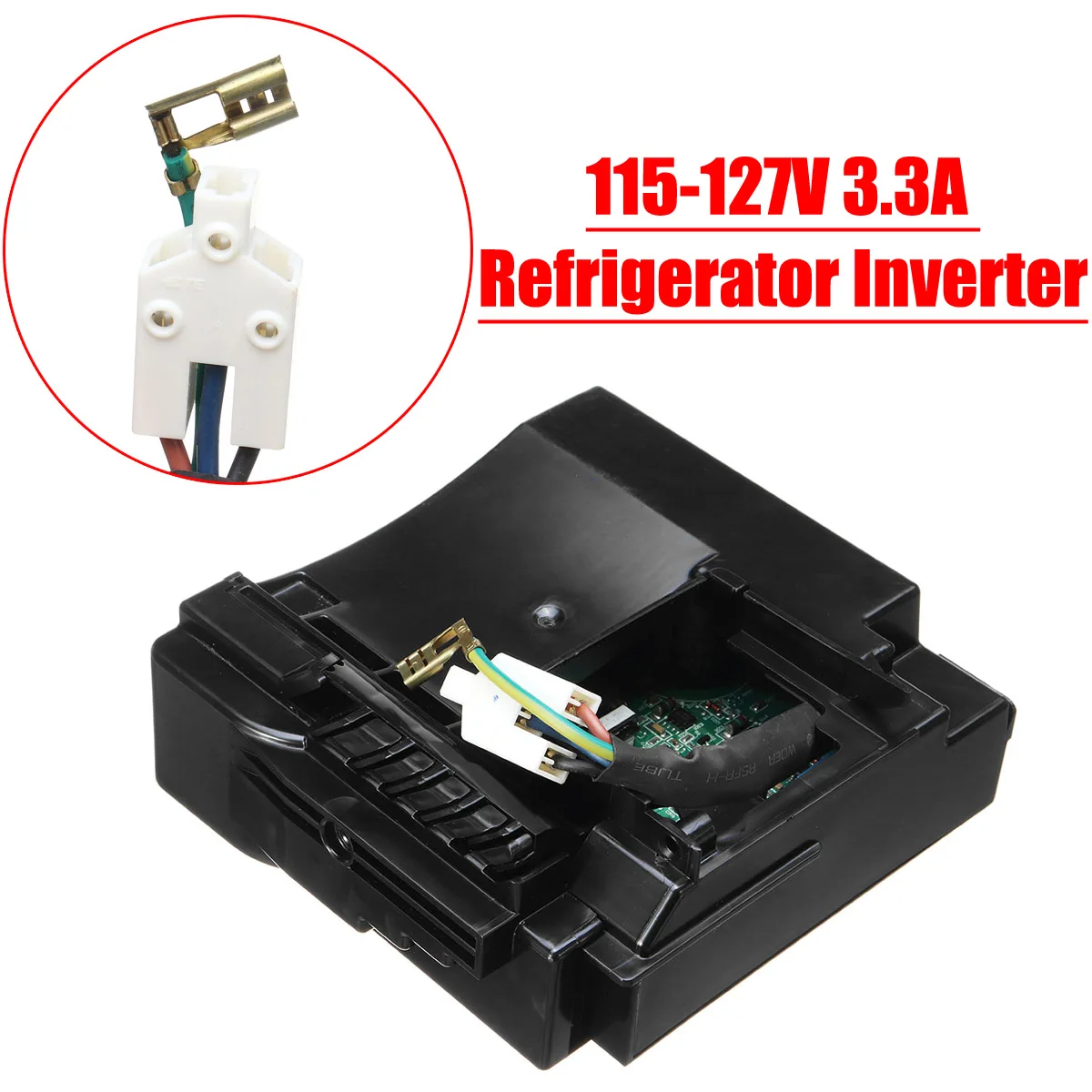 

Refrigerator Inverter Board Kit VCC3 1156 115-127V 3.3A Refrigerator Inverter Electronic Control Board With Holes for Fridge