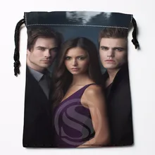 Fl-Q65 New The Vampire Diaries &3 Custom Logo Printed receive bag Bag Compression Type drawstring bags size 18X22cm 711-#F65
