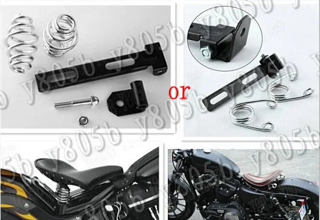Весеннее кожаное сиденье для Honda Shadow Spirit Sabre Aero ACE Steed VLX 400 600 1100 DLX VTX1300 1800 Magna|solo spring