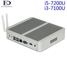 Новое поступление седьмого Генерал i5 7200U КАБЫ ОЗЕРО ПРОЦЕССОРА Без Вентилятора Мини pc nettop htpc 16 ГБ ram blu-ray micro pc малый размер мини компьютер, Wi-Fi